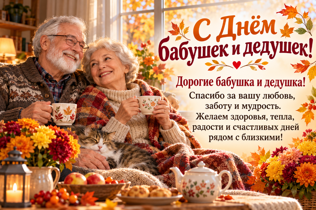 Фото День бабушек и дедушек 28 октября: душевные открытки 2 - Сиб.ФМ Фото День бабушек и дедушек 28 октября: душевные открытки 2